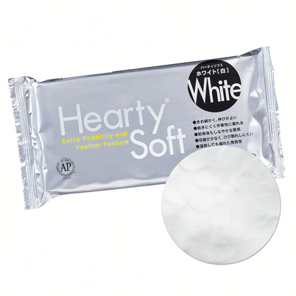 Activa Hearty Soft Clay, White, Lightweight Air Dry Clay 180g (6.3 oz) | Fine & Flexible Texture Perfect for Flowers, Sweets & Deco, Miniature Food