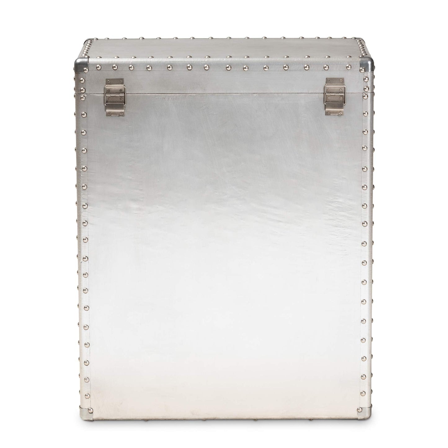 Baxton Studio Multipurpose Shelving and Cabinets, Silver