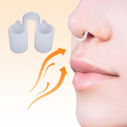 Nose Vent Sinus Relief (Pack of 12 Small Size) Soft Vents - A Simple Solution for Nasal Snorers - Reusable Snoring Device to Enjoy a Peaceful Night's Sleep - by Mobi Lock