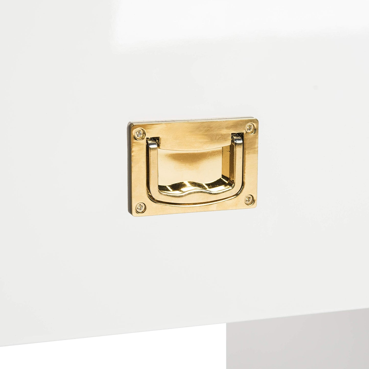 Safavieh Couture Collection Lella White Lacquer Side Table