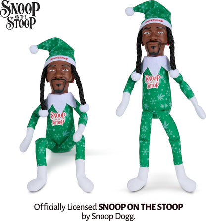 Snoop Dogg Christmas Elf Figurine - 12” Plush Shelf Decor | Collectible Holiday Decor