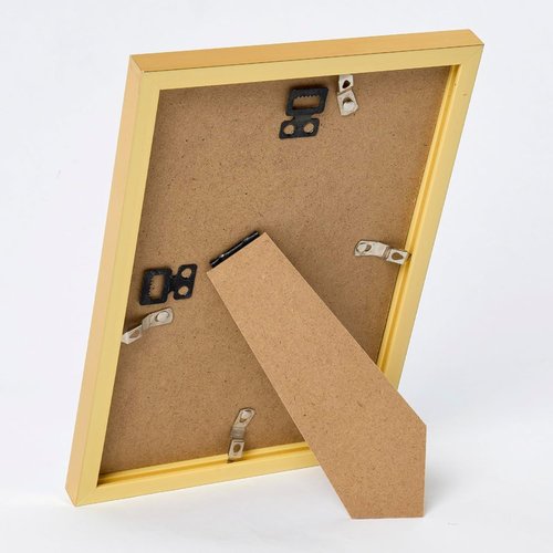 JCJMY 9x12 Picture Frame - Gold Wall Hanging Frame with Shatter-Resistant Plexiglass | Horizontal & Vertical Display