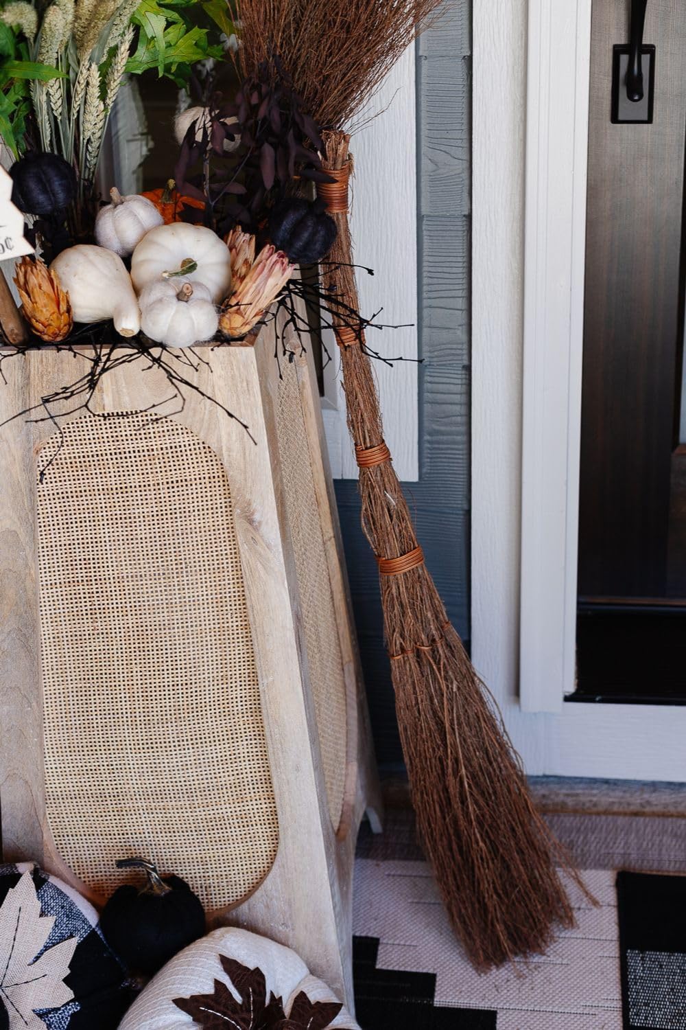 Witches Broom 36” – Witch Broomstick Halloween Costume Accessory & Decoration | Hocus Pocus Broom Prop | Wicked Witch Broomstick Decor for Halloween Displays