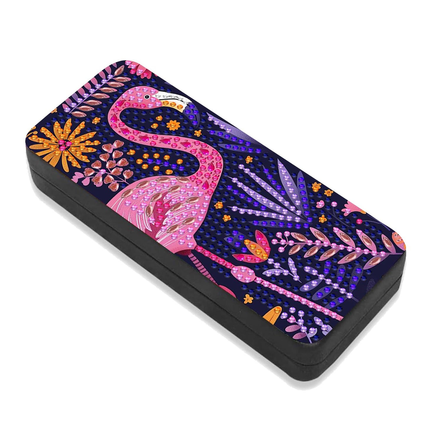 Leatrice 5d Diamond Art Kits for Adults Small Diamond Painting Kit Gem Art Paint by Diamonds Dots Eyeglasses Case DIY for Beginner Women