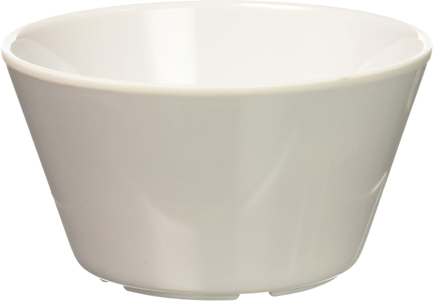 Winco MMB-8W Melamine Bouillon Cup, 8-Ounce, White, Medium (Pack of 12)