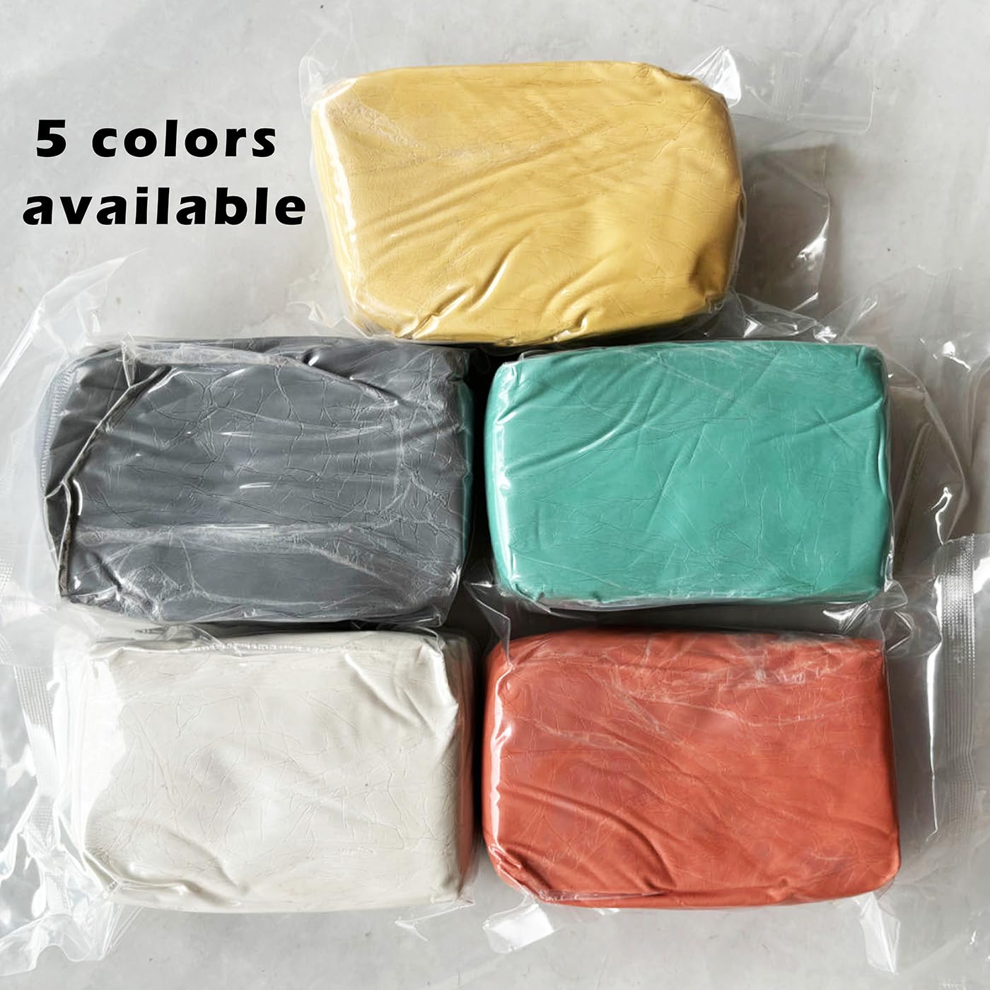 ReArt Air-Dry Clay Modelling, 2.2 pounds Ideal for Beginners and Advanced Sculptors All-Purpose Modeling Clay (Gray)