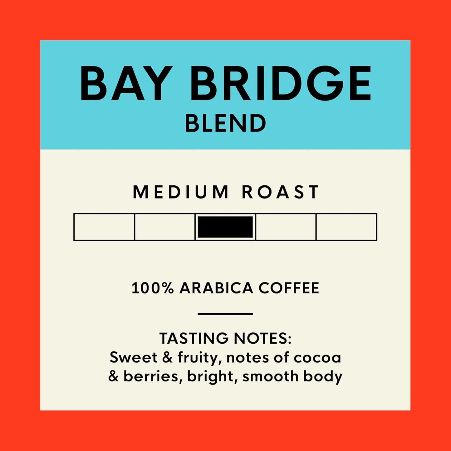 San Francisco Bay K-Cup Coffee Pods - Bay Bridge Blend, Medium Roast, 80 Count, Compostable