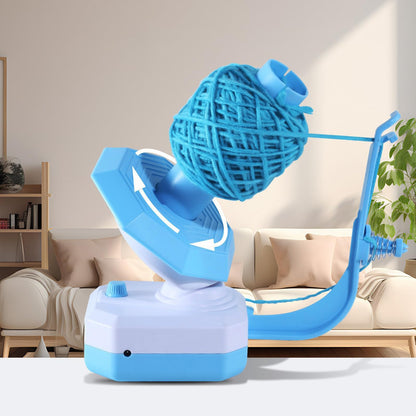 Spalivivre Electric Yarn Ball Winder, Automatic and Stepless Speed Yarn Winder, 10 oz Large Capacity, Easy to Use, Upgrade Yarn Spinner for Knitters and Crochet Lovers