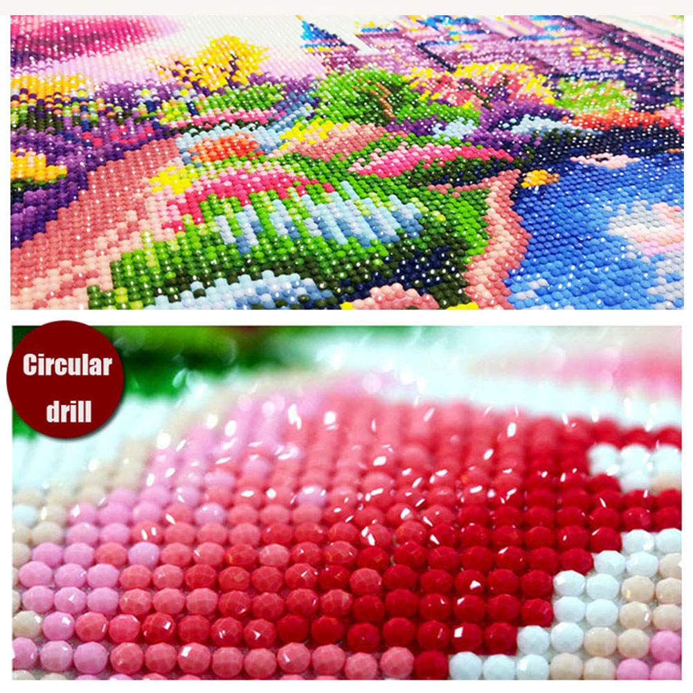 HUANNY Diamond Painting Kits, DIY Diamond Art, Full Drill Cross Stitch Canvas Art