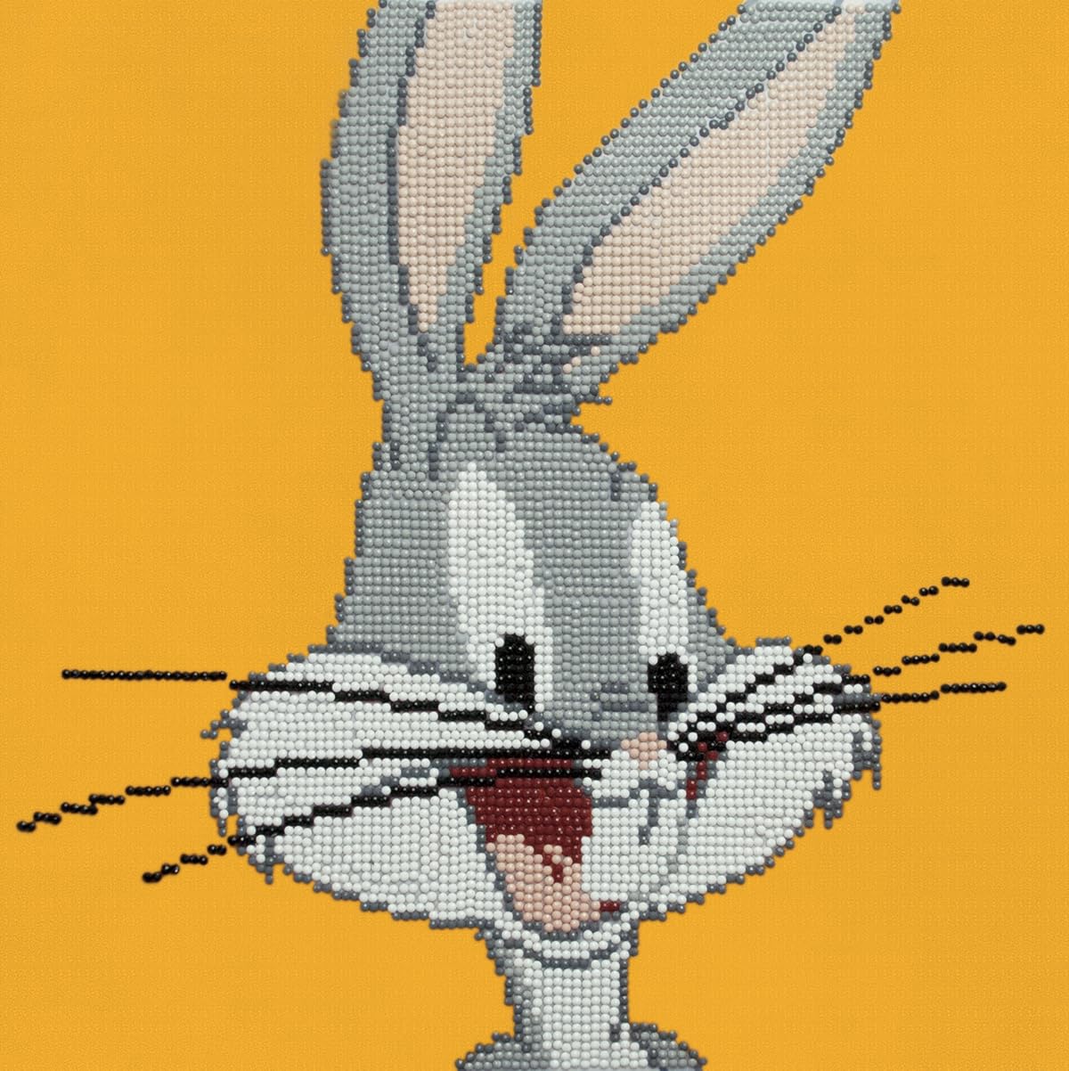 DIAMOND DOTZ Bugs Bunny Looney Tunes Diamond Painting Kits for Adults - Diamond Art Kits a Relaxing Creative Craft Kit with Dotz Gems 12.6"x12.6"