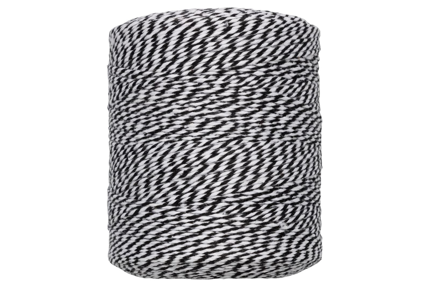 JAM PAPER Twine - Black & White Baker's Twine - 500 Yards - Sold Individually