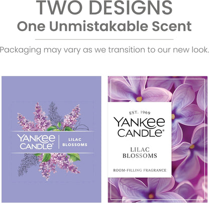 Yankee Candle Large Tumbler Scented Candle, 80 Hour Burn Time, 20 oz Lilac Blossoms Room Filling Fragrance