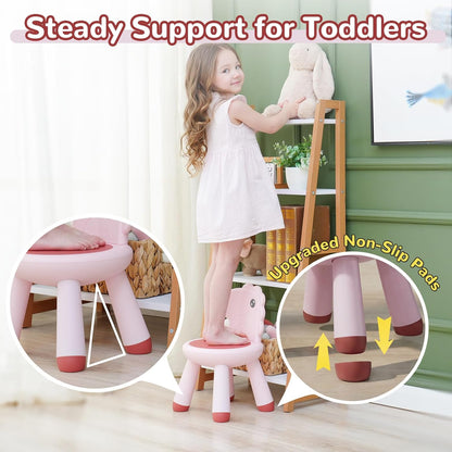 13 KidBloom Toddler Chair, Reinforced Kids Chair, Dinosaur Plastic Child Chair for Toddlers with Supportive Backrest