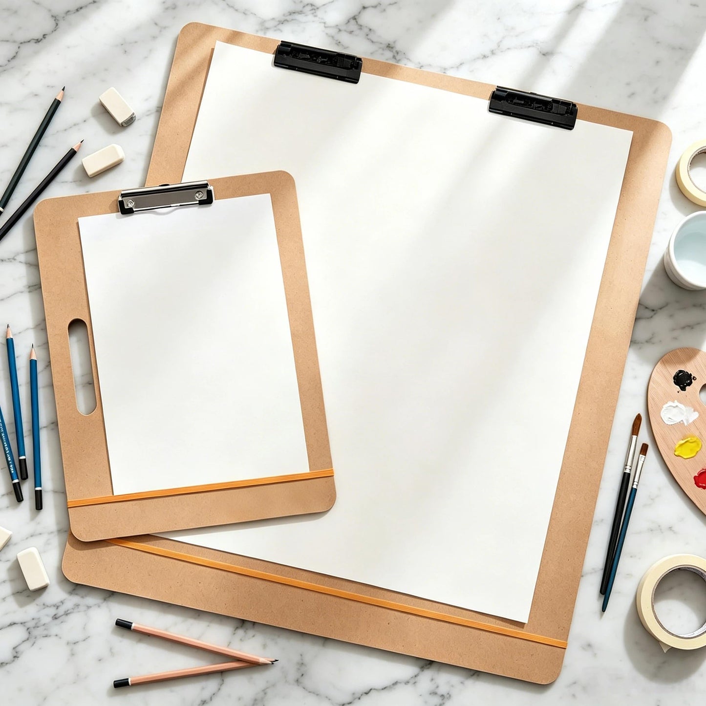 23" x 26" Drawing Board with Handle for Drafting Art - Compatible with H Frame Easel, By TX Liteart