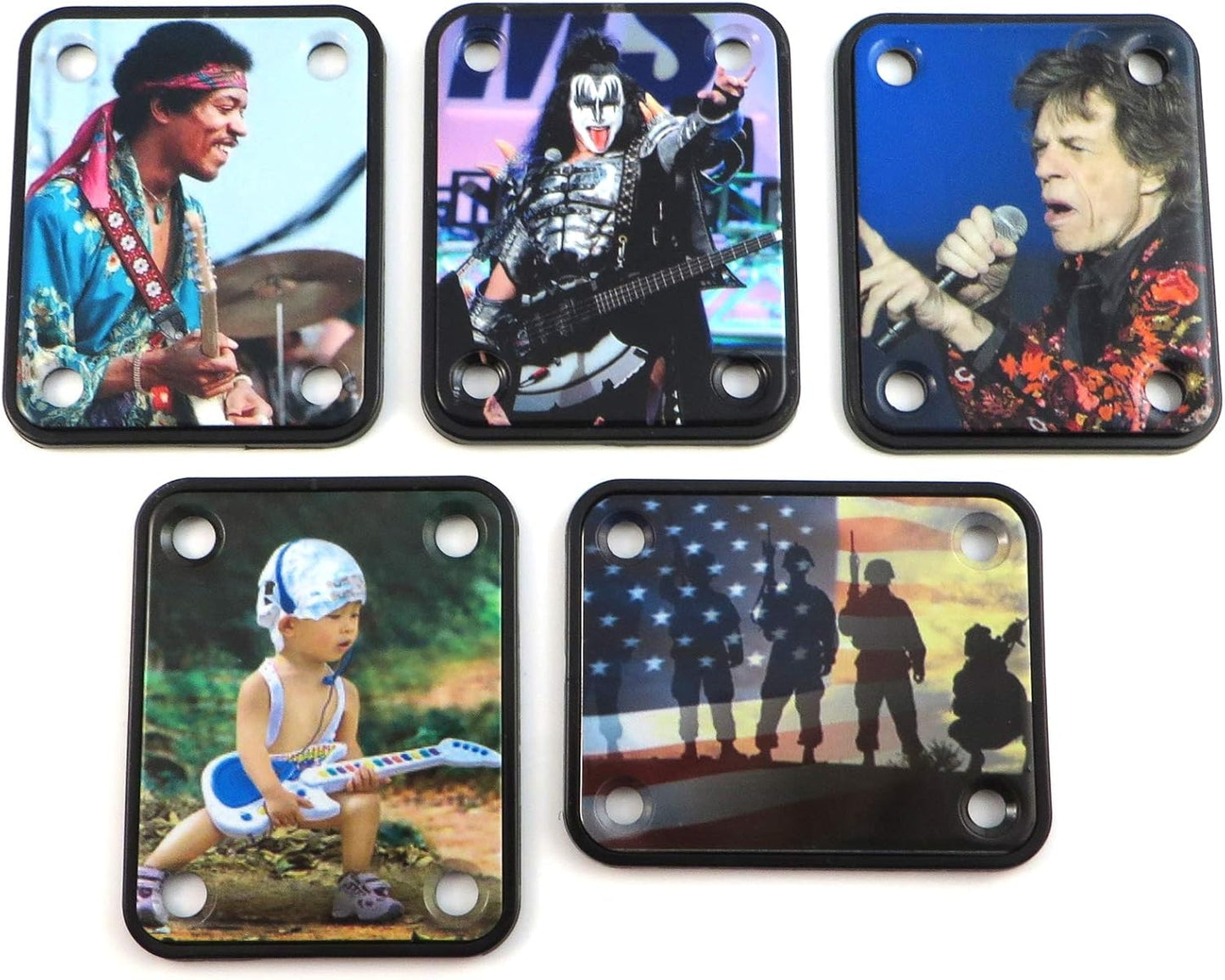 LazrArt Custom Printed Color Photo Neck Plate - Your Photograph