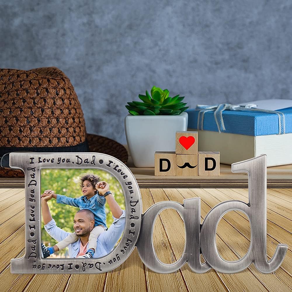 Dad Picture Frame - Gifts from Daughter for Dad's Birthday and Christmas