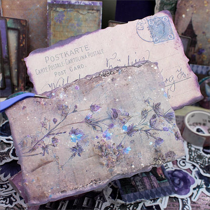 Diuhofart Ultimate Vintage Scrapbook Supplies & Junk Journal Kit - A6 Retro Notebook, Aesthetic Stationery Supplies, Craft Gift Set for Women, Perfect for Journaling & Scrapbooking