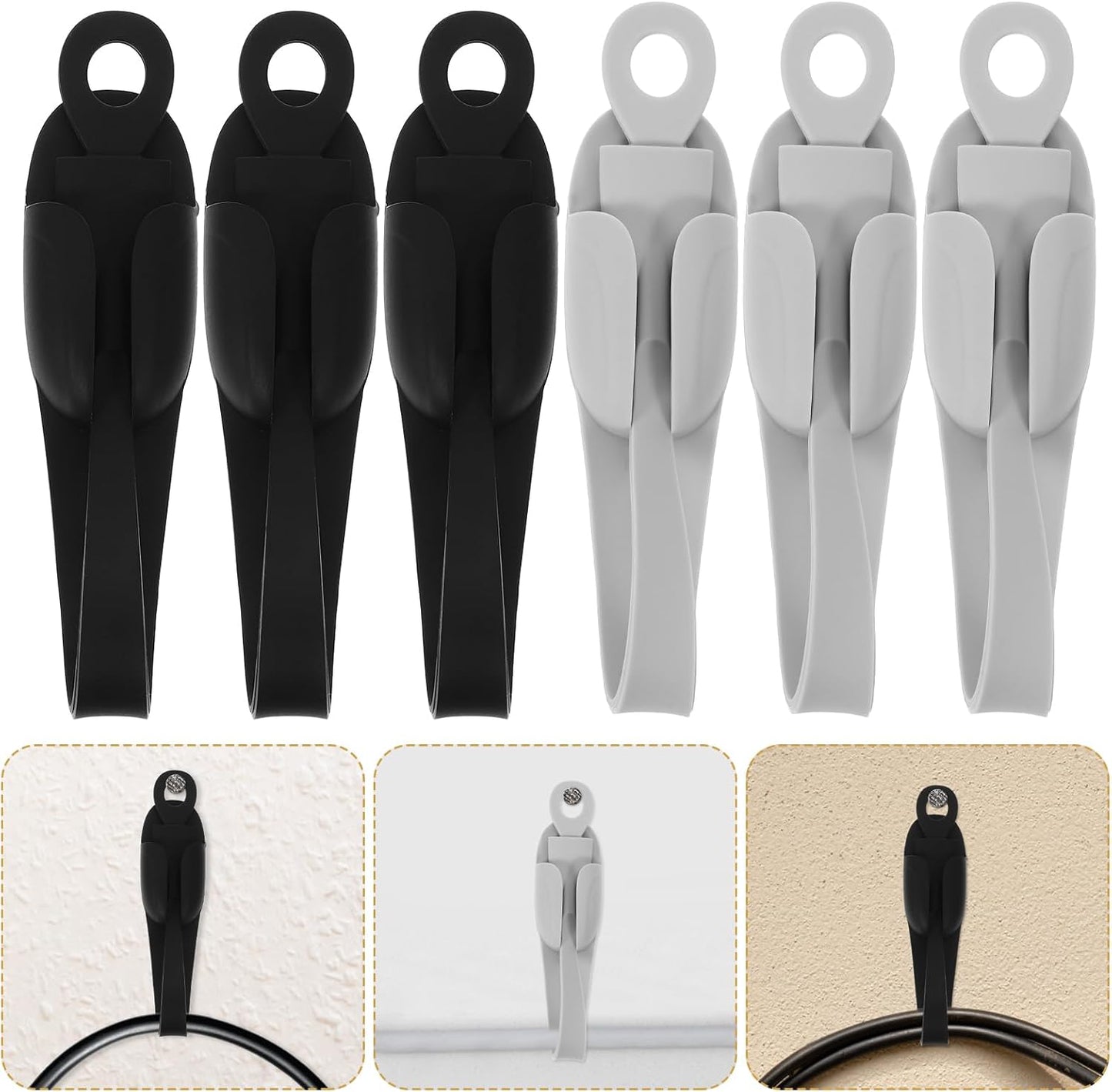 Cord Organizer for Appliances, 6pcs Kitchen Cord Winder Holder for Mixers, Coffee Makers, Air Fryers