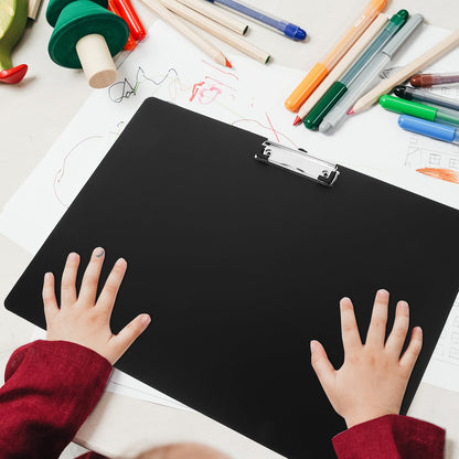 STOBOK A3 Horizontal Clipboard 17.24X12.59In Plastic Clip Board for Drawing Writing and Office Use Landscape Clip Pad for Artists Students and Professionals