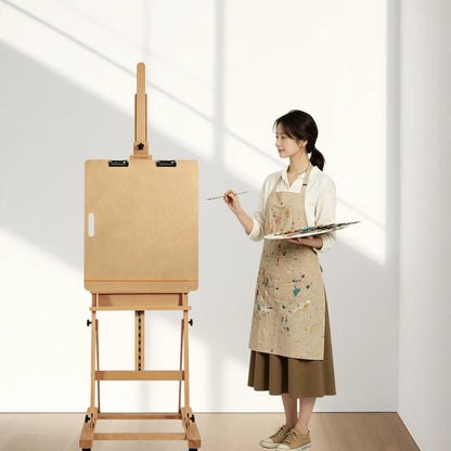 23" x 26" Drawing Board with Handle for Drafting Art - Compatible with H Frame Easel, By TX Liteart