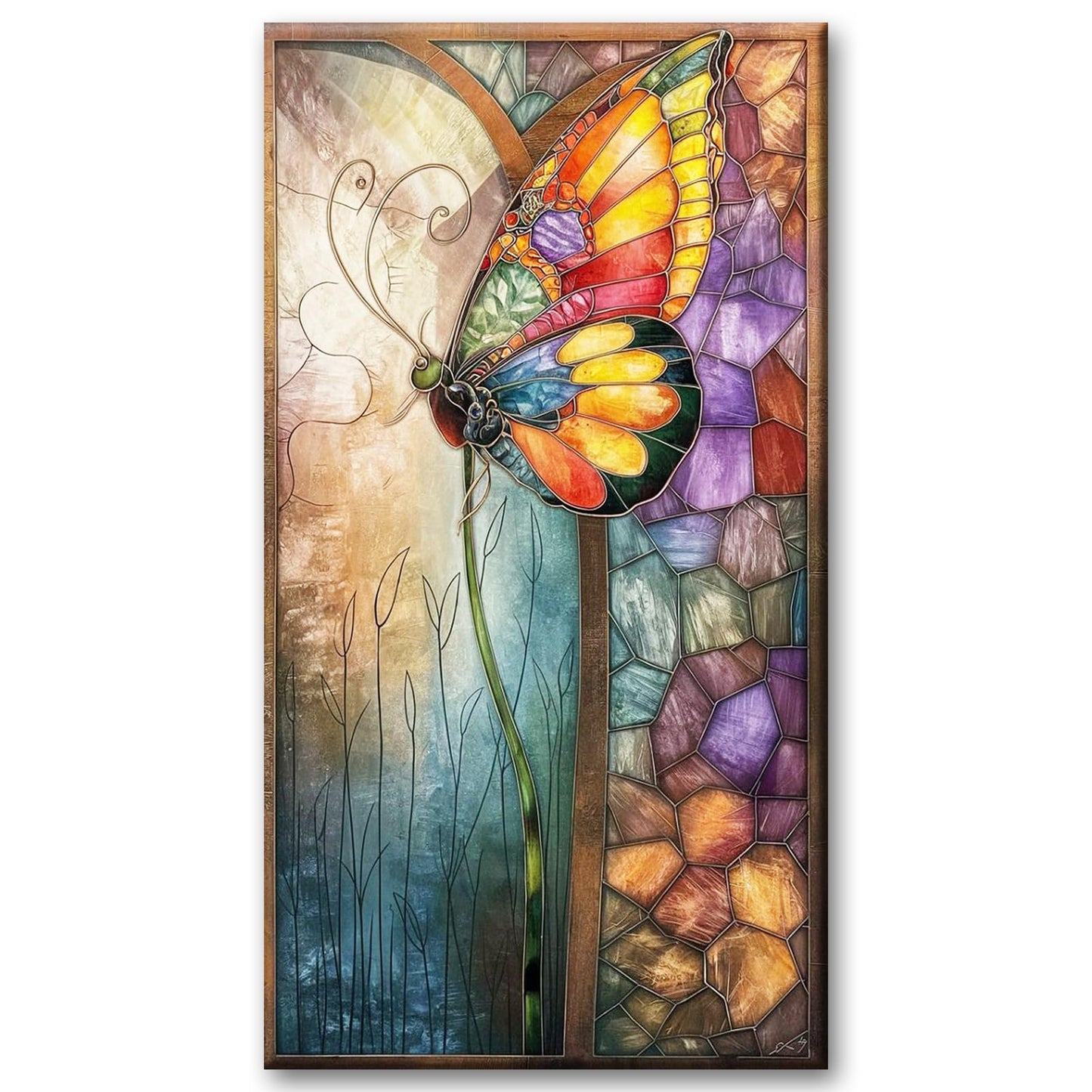 YALKIN 5D Diamond Painting Kits for Adults, Large Diamond Art Kits Full Drill Diamond Painting Kit for Adult Beginners, DIY Crystal Picture Art for Home Wall Decor 40 x 70cm/15.7 x 27.6in