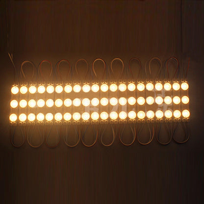 20 PCS Warm White LED Module, 12V Super Bright 2835 3 LED Module Waterproof Decorative Light for Advertising Letter Sign. (Warm White-20PCS)