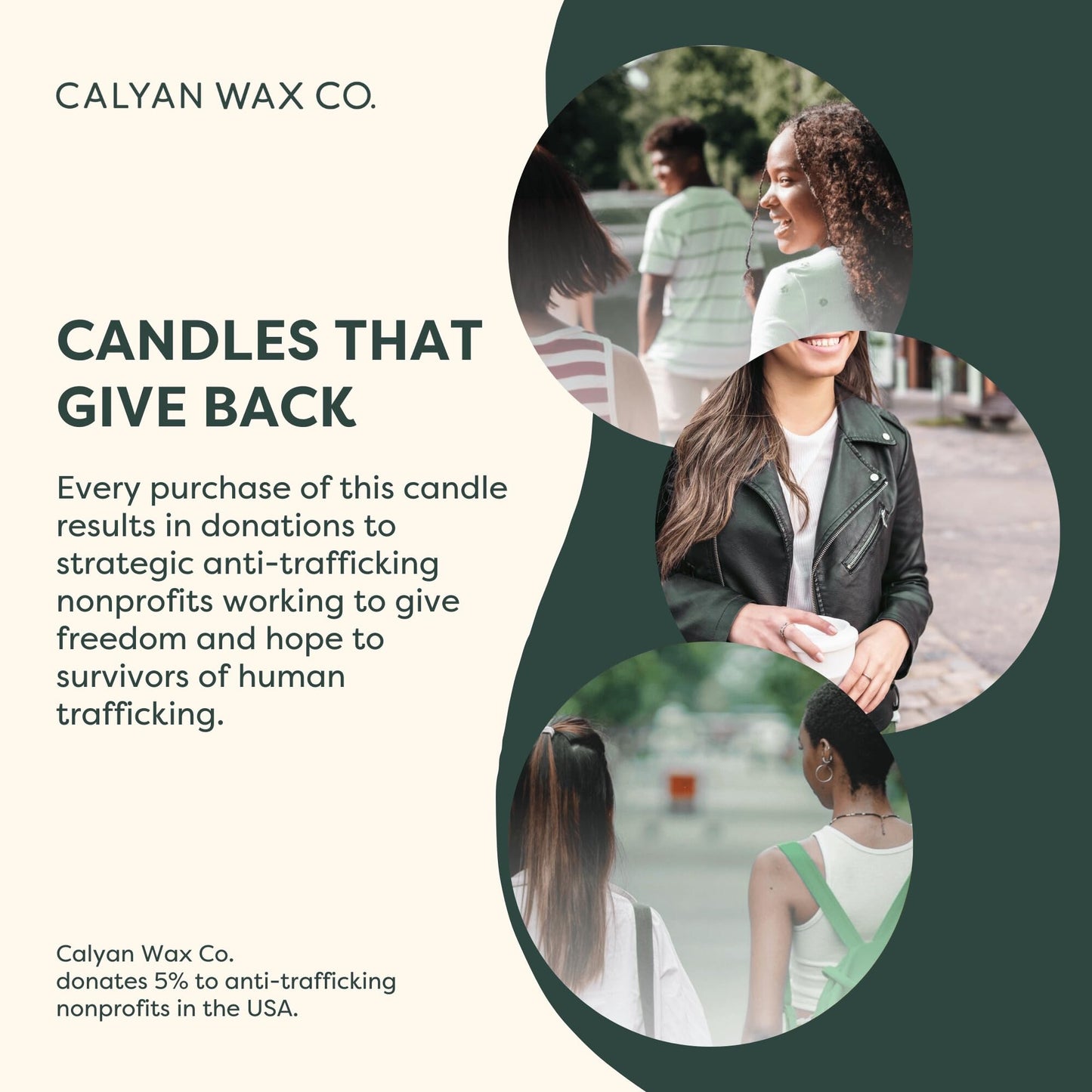 Calyan Wax Co. Lavender & Bergamot 3 Wick Scented Candle - 43 Hour Burn - Luxury 3 Wick Soy Candles - Soy Wax Candles - Long Lasting Large Glass Jar Candle for Home - 14.9oz