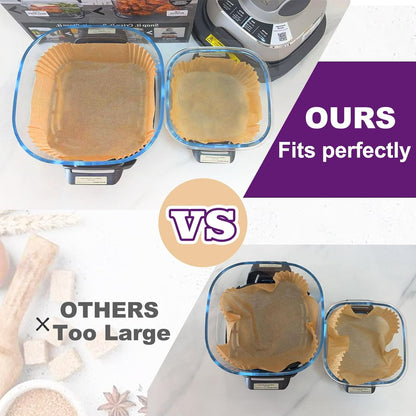 Ninja | Air Fryer Liners Disposable - 260 PCS Accessories for 4 QT & 6 Cup Ninja Crispy Air Fryer