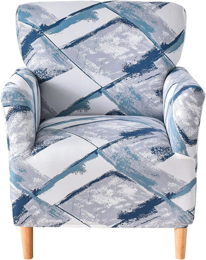 1-Piece Sofa,A18 CRFATOP Stretch Mid Century Modern Armchair Slipcover Accent Chair Covers with Arms Soft Chair