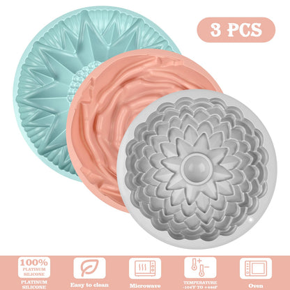 Sakolla 2 Pack Silicone Egg Bite Molds for Air Fryer, Nonstick 7 Cups Air Fryer Muffin Pan for Baking Egg Bite, Mini Muffins, Tart, Mini Cupcake and Quiche (Pink + Green)