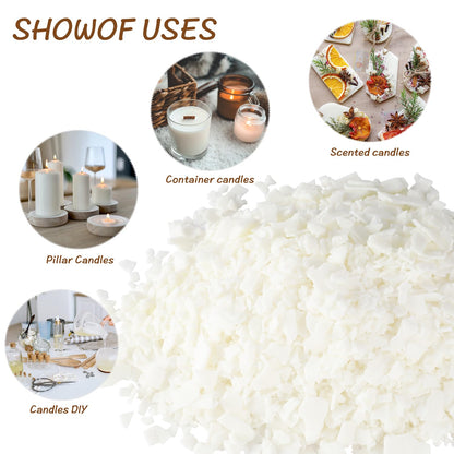 Pure Soy Wax for Making Candle - Pure Nature DIY Soy Wax Flakes -20 Pound Bag…