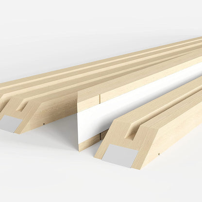 DIY Solid Wood Canvas Frame Kit with Stretch Bar - Customized Wooden Art Frames for Paintings - Easy-to-Build Canvas Stretching System - Wall Art & Oil Painting Accessories (12" x 12")