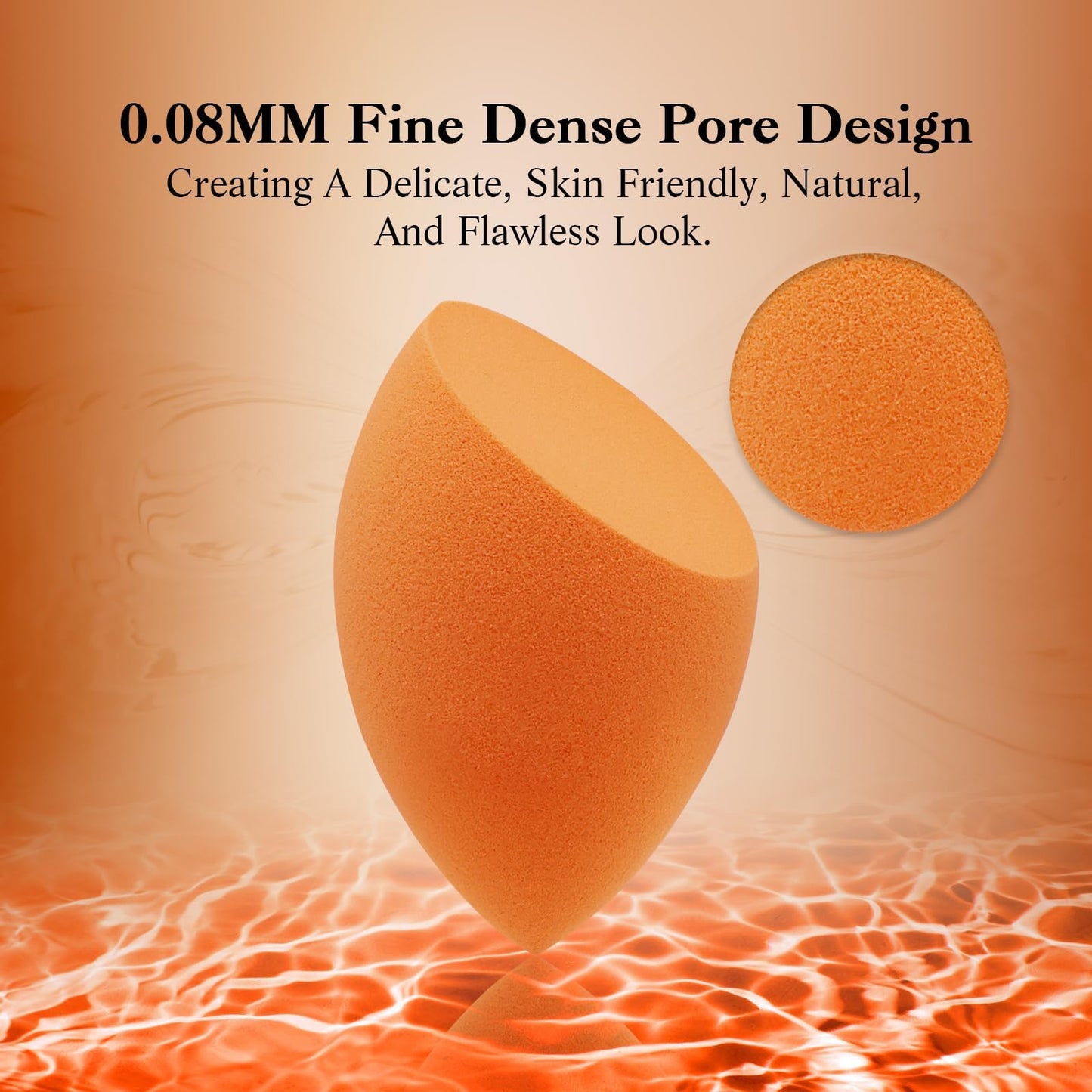 Professional Toiletry Sponges Set,Latex Free Flawless Soft Face Sponge with Holder,Beauty Blender Cosmetic Applicator for Powder,Liquid,Facial Makeup Tools