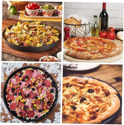 Pizza Pan, Non-Stick Bakeware Round Pizza Baking Tray, Oven Roasting Pan, Cooking Utensils