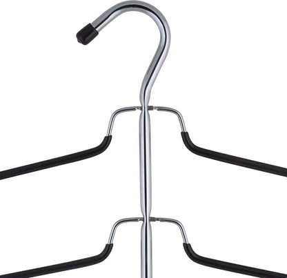 Organize It All 6 Tier Blouse Tree Hanger in Chrome