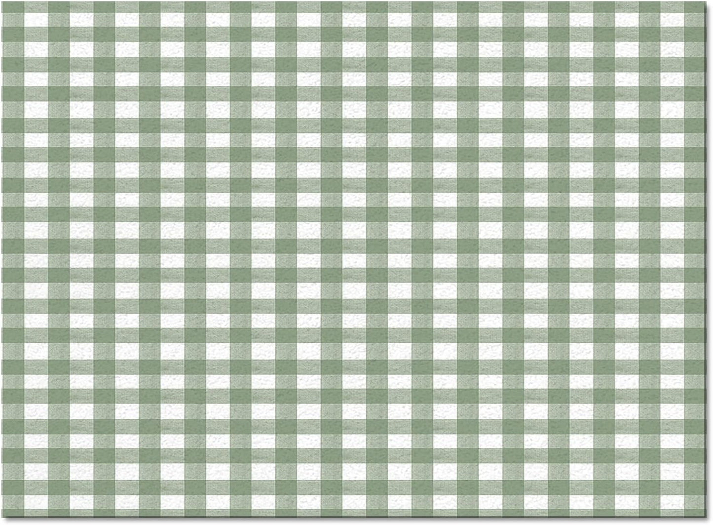 Sage Green Buffalo Plaid Area Rug - 2'x3' Non-Slip Farmhouse Checkered Accent Carpet for Living Room Bedroom