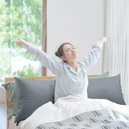 20 54 Inch), Utopia Bedding Full Body Pillow for Adults (Grey, x Long Pillow Insert for Sleeping, Ideal for Side