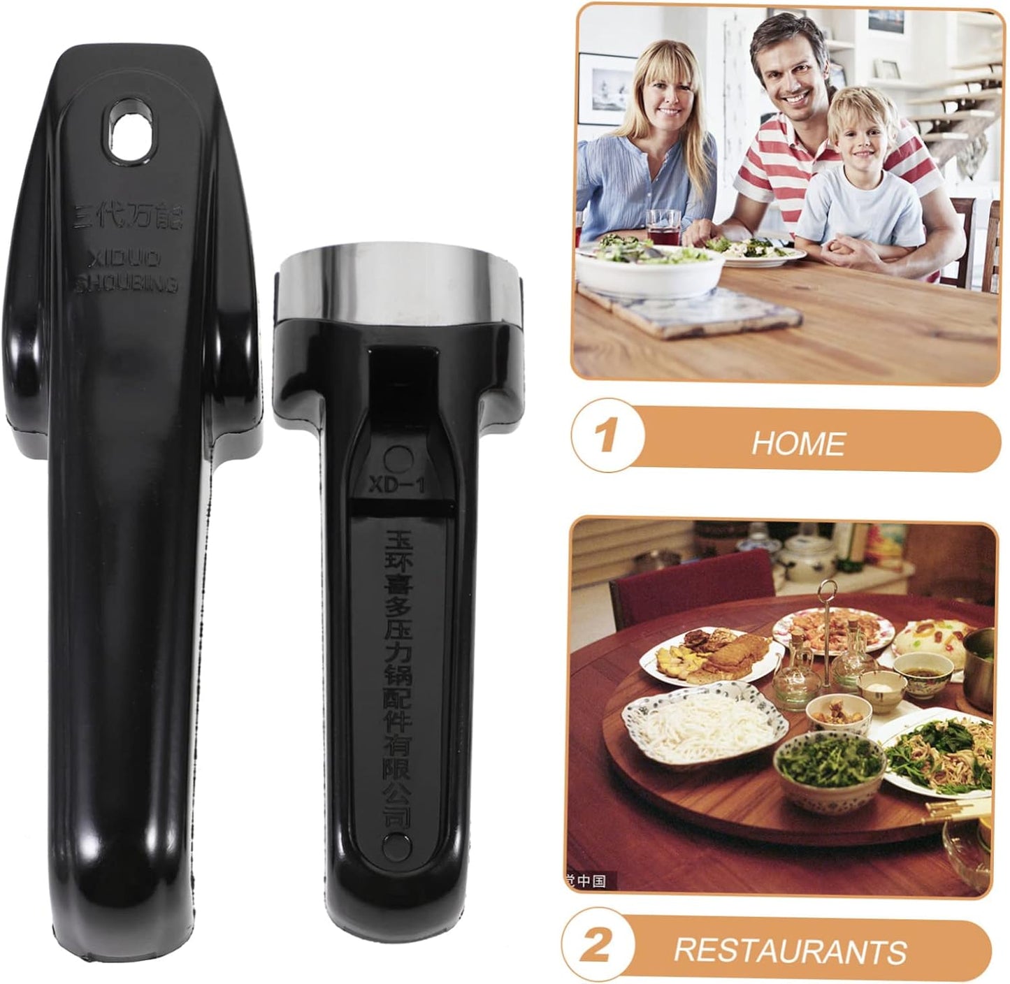 Pressure Pan Handles for Pressure Cooker, Universal Lid Replacement Handle Set