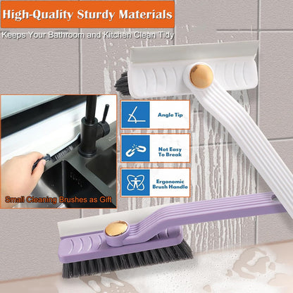 Hard Bristle Crevice Cleaning Brush Set for Small Gaps, Rotating Brushes for Grout, Toilet, Shower, Tile Cleaning Tools