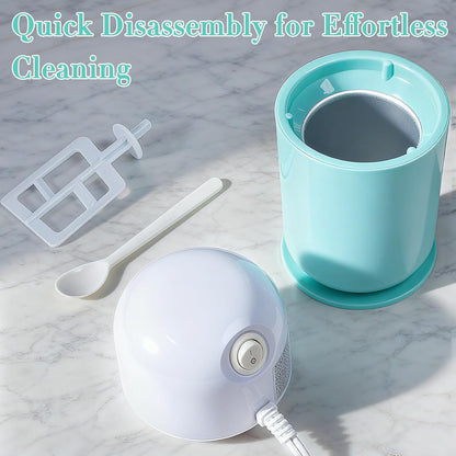 Frozen 0.4QT Secura Mini Ice Cream Maker for Gelato, Sorbet, Yogurt, Automatic Electronic Gelato Maker with Mixing