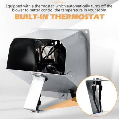 Aibabcue PF06-YJLF-B PF06-YJLF-F Thermostat Blower Fan Compatible with ProCom Vent-Free Space Heaters, Wall Heater Blower Fan Replacement PF06YJLFB