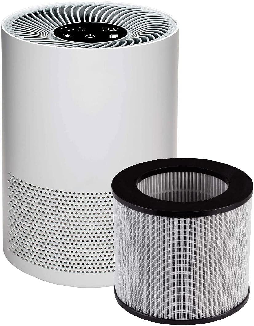Nispira 3-in-1 True HEPA Activated Carbon Filter Replacement for Bissell MYair Purifier 2780A - 1 Pack