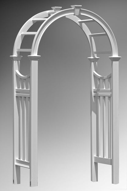Vienna 49"W x 91"H Vinyl Arbor