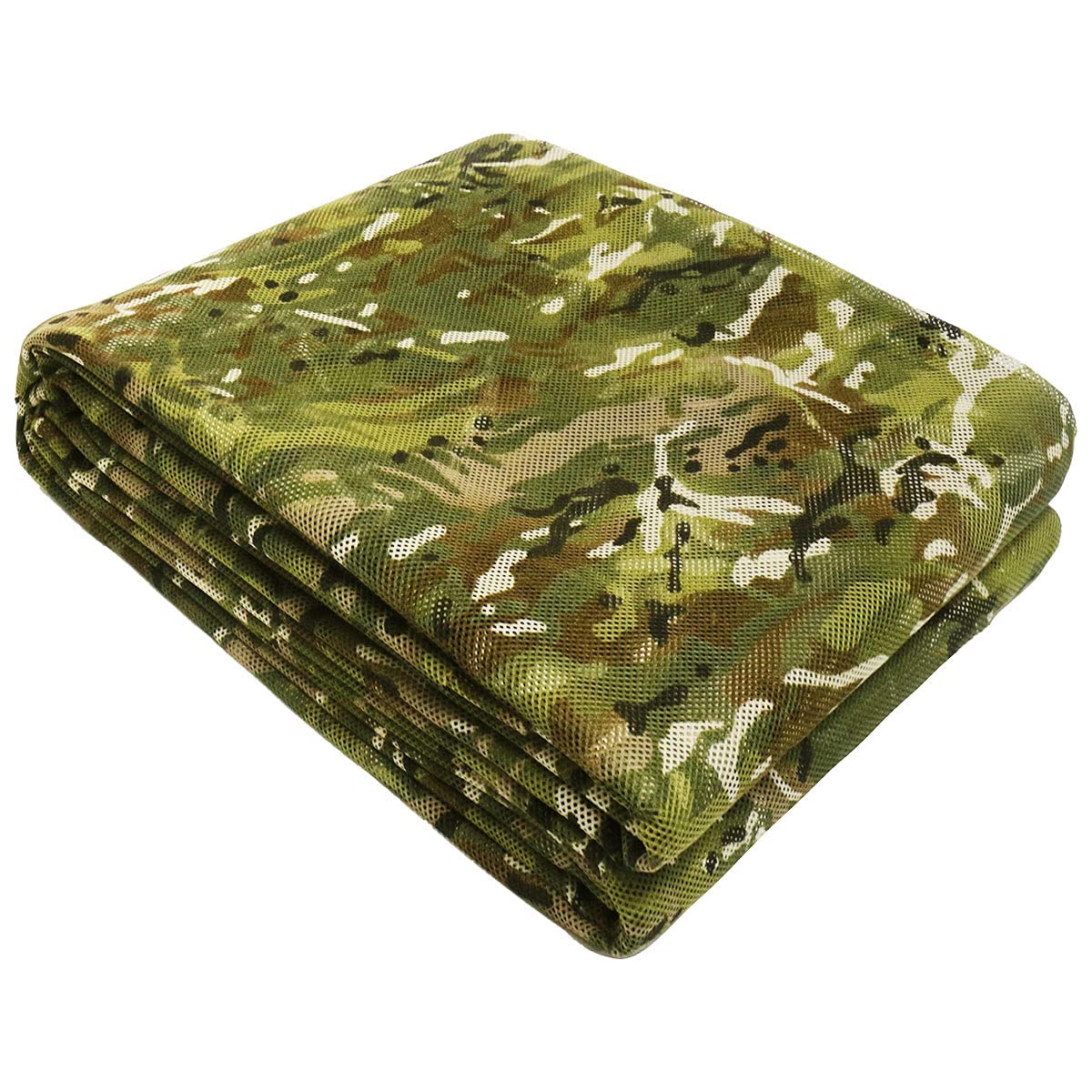 WINWAY 300D Camo Burlap Camouflage Netting Quiet Mesh Net for Hunting Sunshade Camping Concealment Shooting Blinds