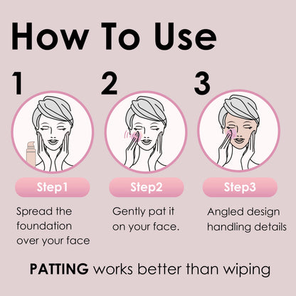 5Pcs Makeup Sponge For Foundation Concealer And Powder, Latex Free Blender Sponge For Natural And Easy Makeup Soft Long-lasting And Beginner-friendly, Green, Medium