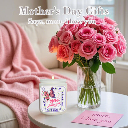 Mothers Day Gifts for Mom - Scented Candles for Home, Aromatherapy Candle for Relaxing, Soy Wax Candles, 50 Hour Long Burning, Birthday Gifts for Women
