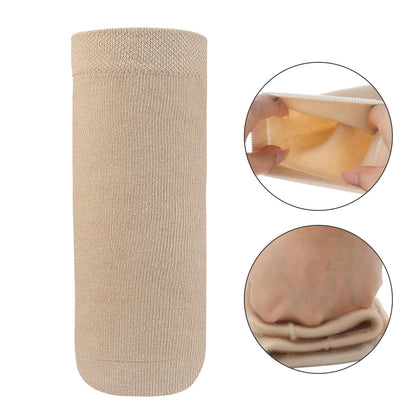 IPENNY Prosthetic Stump Shrinker Socks, Gel Lined Non Slip Leg Support Sleeve for Amputee, Men Women Daily Use (L: 11.81 x 4.53 inch)