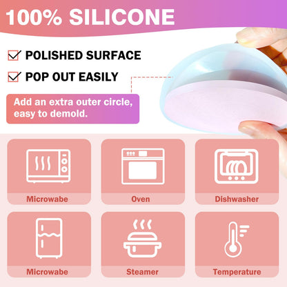 15 Pcs Coaster Resin Molds Silicone,Mold for Epoxy Resin Coaster Molds with Round Square Shape Holder Mold for Epoxy, for DIY Art Craft Cup Mats