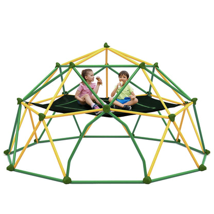 Merax 13FT Climbing Dome with Hammock, Outdoor Geometric Dome Climber Play Center for Kids 3-10 Supporting 1000 lbs, Easy Assembly Jungle Gym