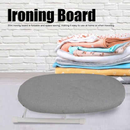 Mini Ironing Board - Heat Resistant Tabletop Ironing Board, Multifunctional for Travel (Grey)